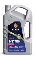 Масло моторное 5w40 EXSOIL E-SYNTH Extra 4л